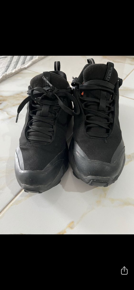 Siyah Bağcıklı Erkek Outdoor Spor Ayakkabı - Görsel 5