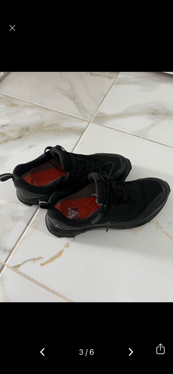 Siyah Bağcıklı Erkek Outdoor Spor Ayakkabı - Görsel 3