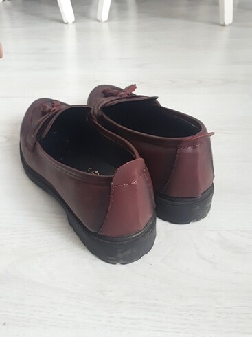 38 Beden bordo Renk Ayakkabı