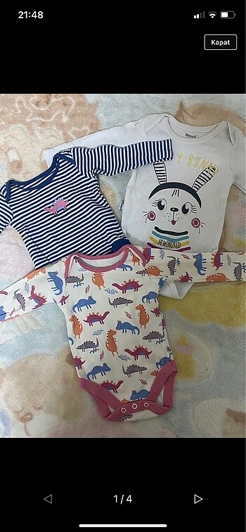 Bebek pijama takımları
