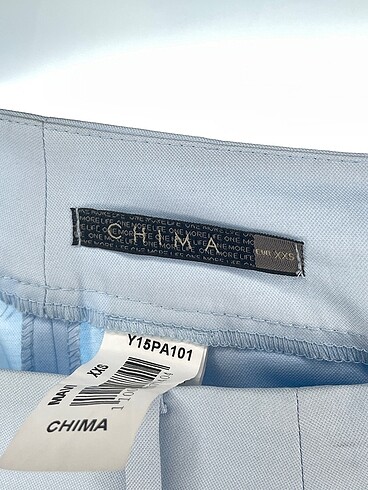 xs Beden mavi Renk PreLoved Kumaş Pantolon %70 İndirimli.
