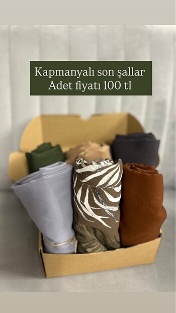 Kampanyalı şallar