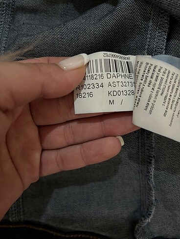 26 Beden Mavi Kot Ceket