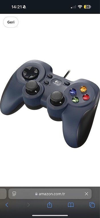 Logitech G F310 Kablolu Gamepad