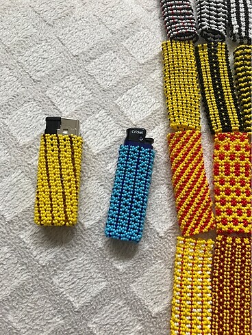 Boncuklu çakmak kılıfı