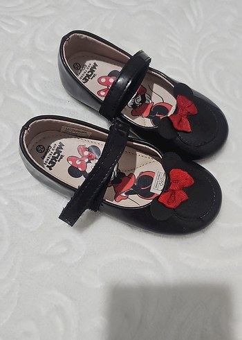 Kız Çocuk Siyah Tokalı Babet Ayakkabı - Görsel 3