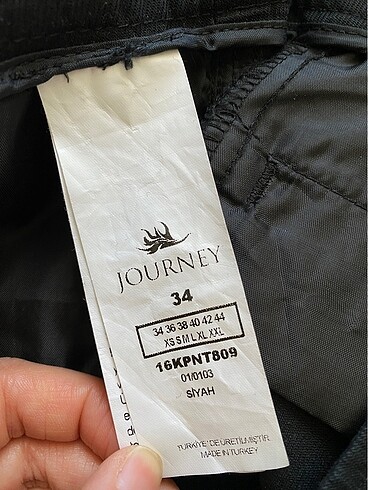 Journey Journey Siyah Chino Pantolon