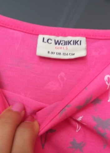 LC Waikiki Lcw elbise kusursuz pembe penye