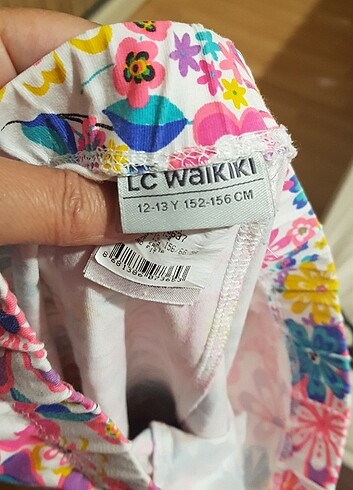 LC Waikiki Tay kız çocuk desenli