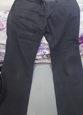 xl Beden Kot kadın siyah pantalon