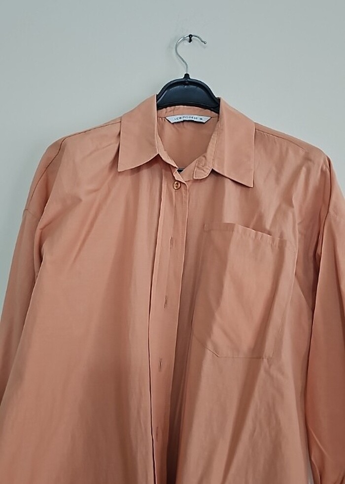 Keten gömlek tunik  - Görsel 2