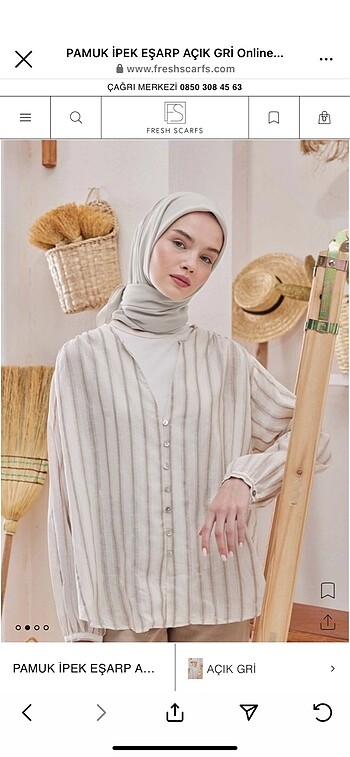 Beden Fresh scarf eşarp