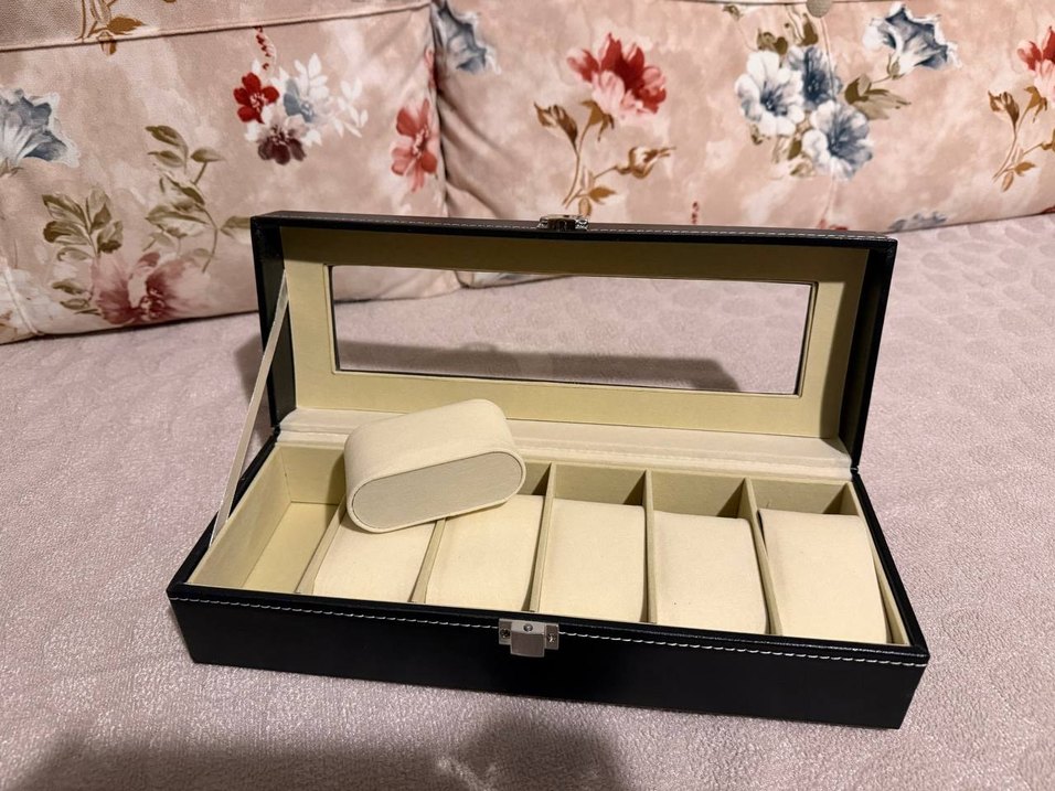 6 bölmeli premium saat kutusu - Görsel 4