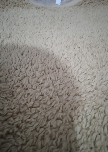 Bej  Peluş Sweatshirt - Görsel 3