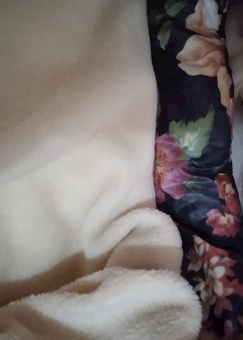 Çiçek Desenli Uzun Mont Kapüşonlu - Görsel 5