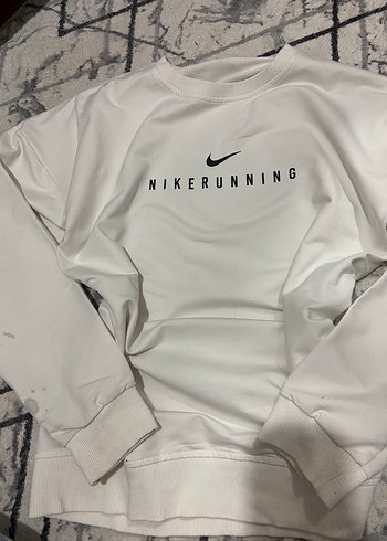 Nike Running Beyaz Sweatshirt