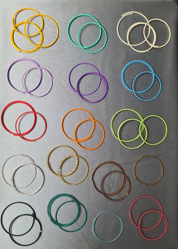 Gökkuşağı Renkli Boncuklu Kadın Bileklik (Tek sıra adet fiyatı) - Görsel 3