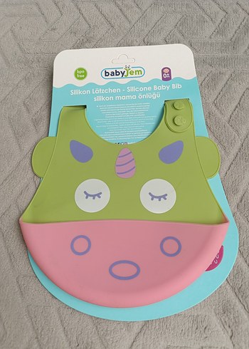 babyJem Silikon Bebek Mama Önlüğü - Görsel 2