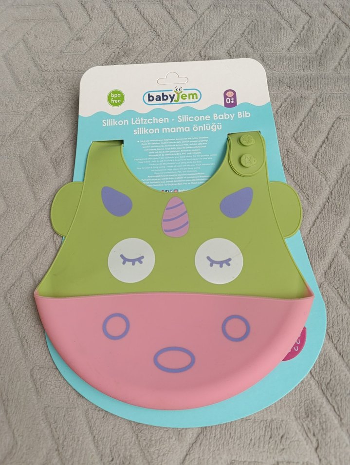 babyJem Silikon Bebek Mama Önlüğü - Görsel 2