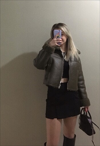s Beden Beshka deri ceket