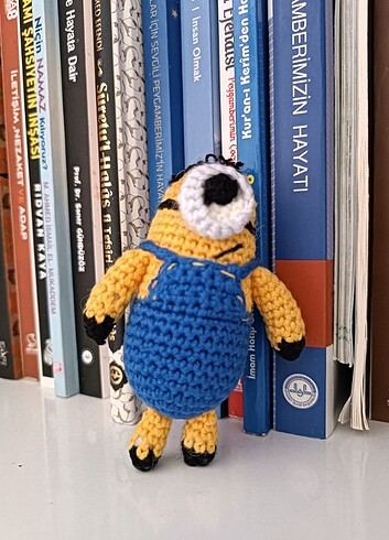 Minion anahtarlık amigurumi