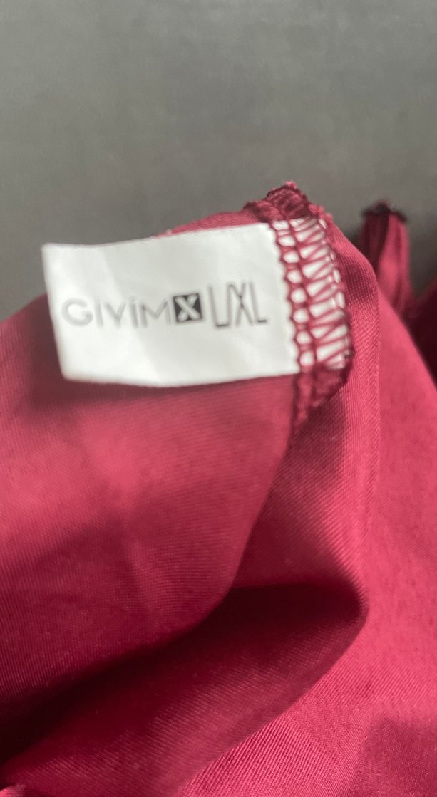Pembe Gotik Mini İp Askılı Kadın Pijama Takımı - Görsel 5
