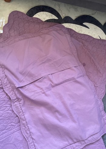 Mor Renkli Desensiz Yatak Örtüsü çitbkişilik - Görsel 3