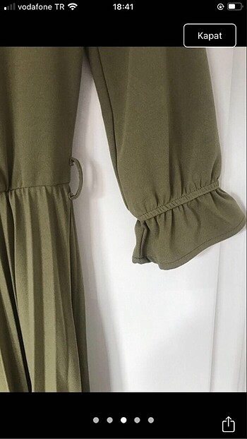Haki elbise - Görsel 4
