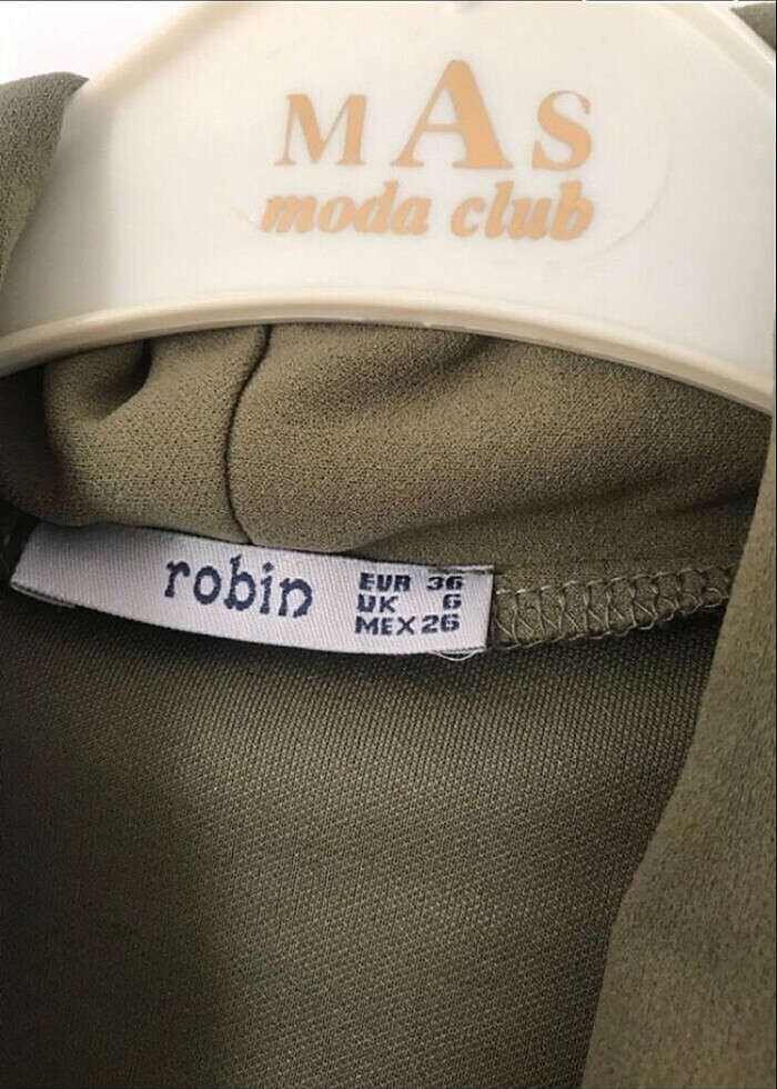 Haki elbise - Görsel 5