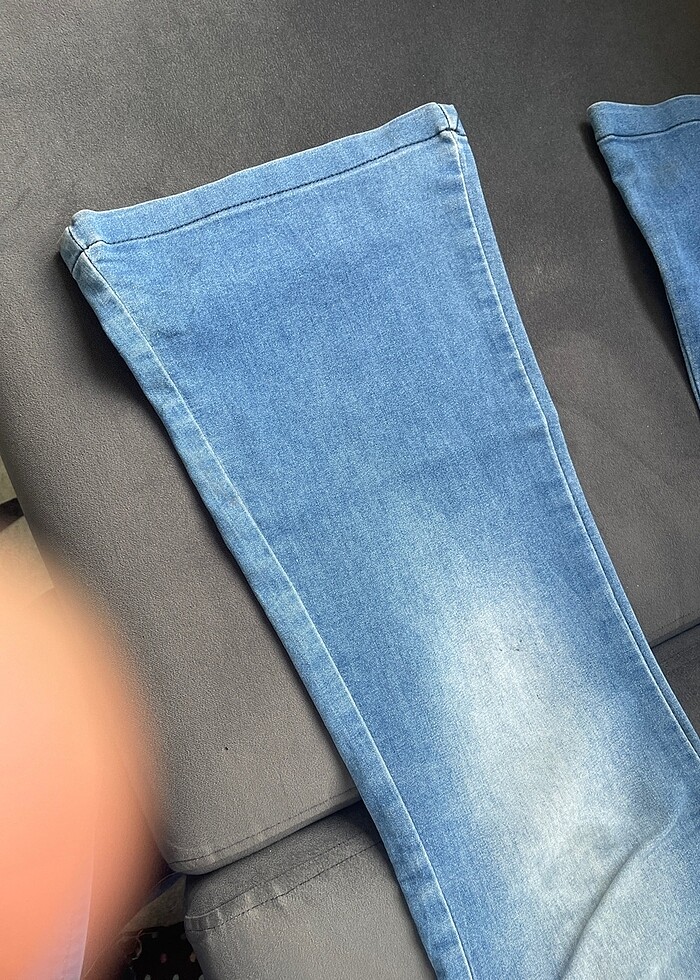 Kot pantolon 31,32 beden olurbeli 40 tek taraf boyı 98dir - Görsel 4