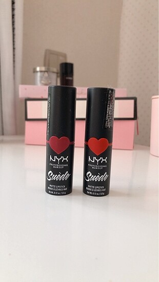 NYX Suede Ruj Seti | Ambalajlı