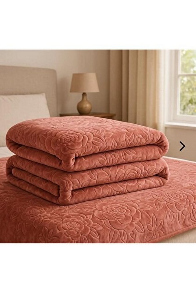 Renkli Desenli Yumuşak Battaniye İran battaniyeleri - Görsel 4