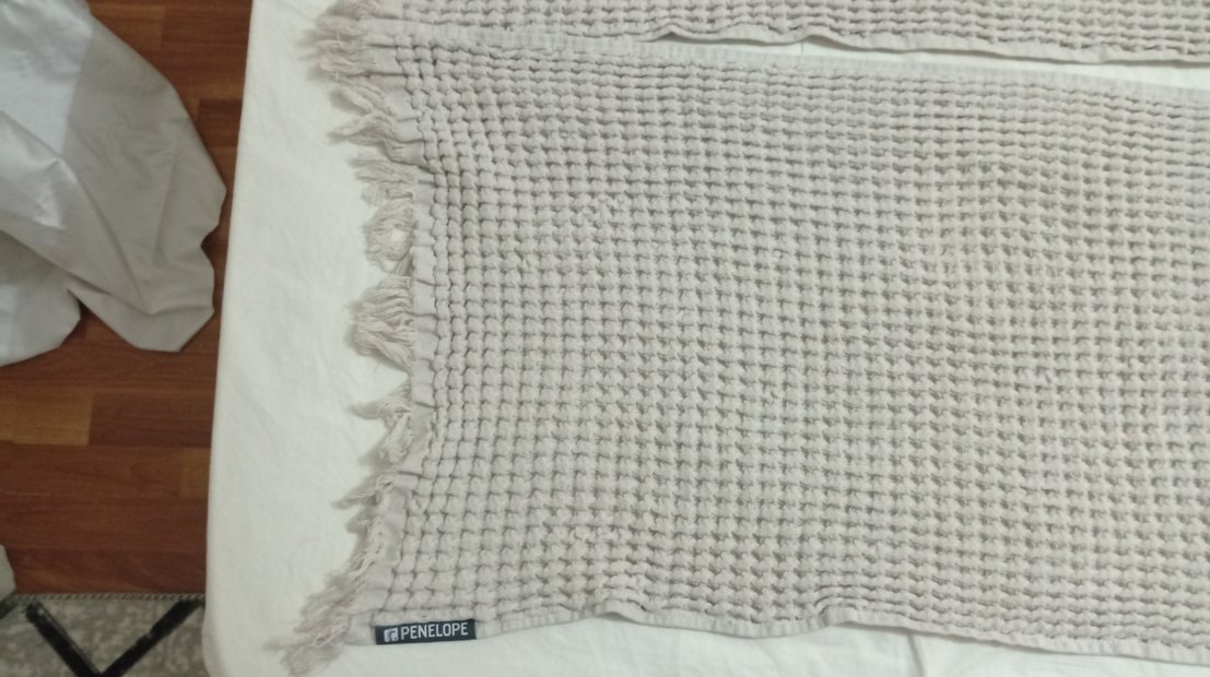 Gri Dokulu Havlu - Görsel 3