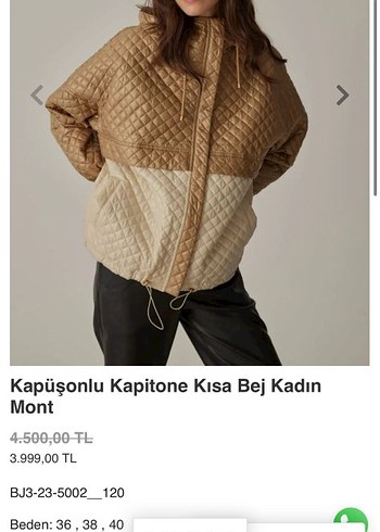 Kapüşonlu Gri Kadın Şişme Mont - Görsel 7