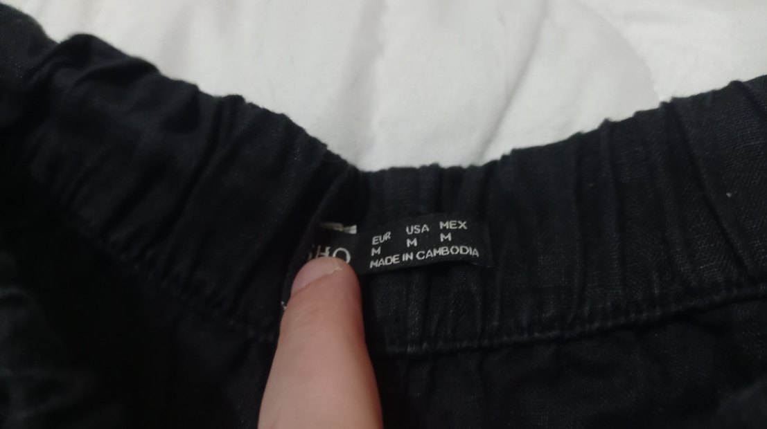 Siyah Kadın Bermuda Şort - Görsel 4