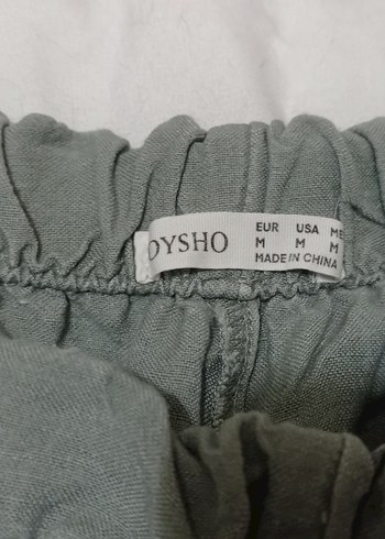 Gri Keten Kadın Mini Şort - Görsel 3