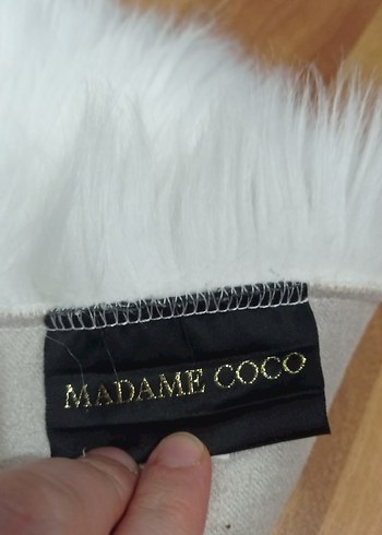 Beyaz Bohem Tarzı Kürk Halı - Görsel 2