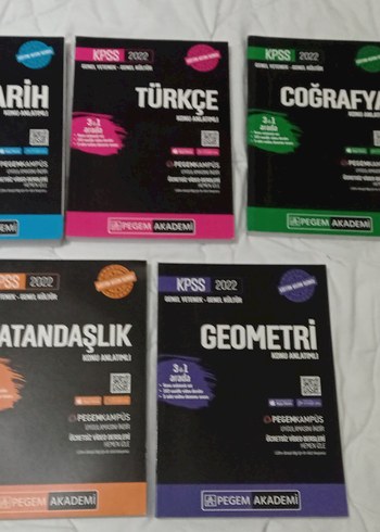 KPSS 2022 Konu Anlatımlı Kitap Seti - Pegem Akademi - Görsel 2