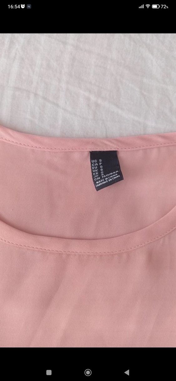 Kız Çocuk Pembe Uzun Kollu Baskılı Tişört - Görsel 4