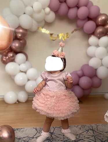 Little honey bunies 1 yaş doğum günü elbisesi