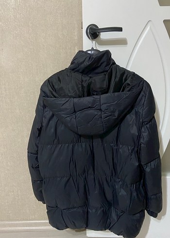 Siyah Kadın Kışlık Mont - Görsel 2