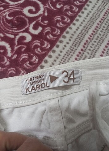 Diğer Beyaz kot pantolon