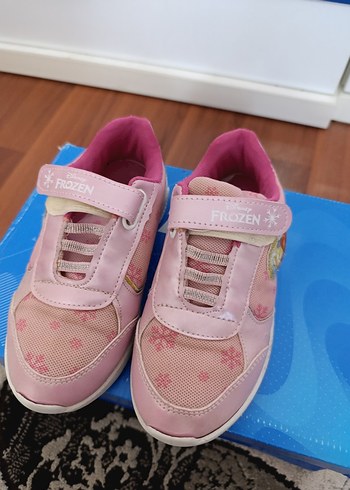 Kız Çocuk Pembe Spor Ayakkabı Velcro