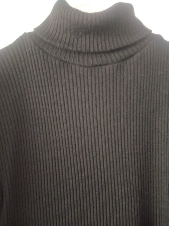 Gri Kadın Boğazlı Örgü Yün Kazak 2 adet - Görsel 3