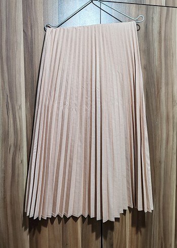 GÜL KURUSU PİLELİ ETEK - Görsel 3