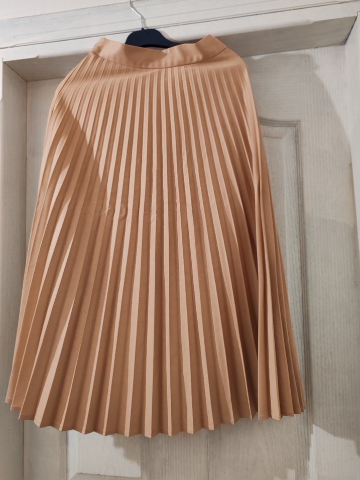 GÜL KURUSU PİLELİ ETEK - Görsel 4