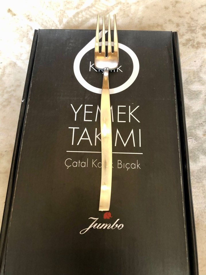JUMBO 6 ADET YEMEK ÇATALI - Görsel 3