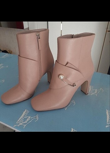 37,5 Beden ten rengi Renk Nine West Kadın bot
