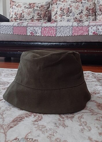 Haki renk bucket şapka