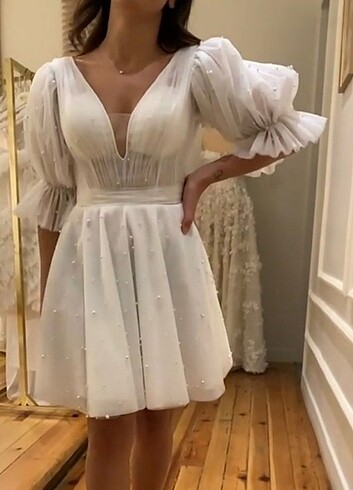 Mini gelinlik